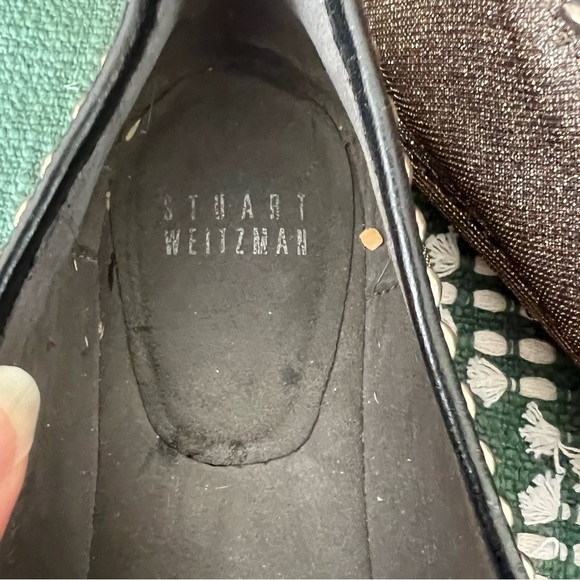 Stuart Weitzman Lurex Platform Loafer - Picture 4 of 11